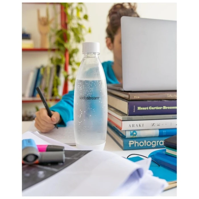SodaStream Fuse 2x1L λευκό (2 x 1L μπουκάλια)