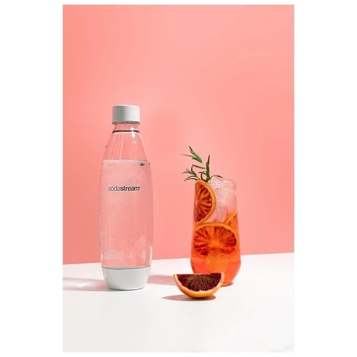 SodaStream Fuse 2x1L λευκό (2 x 1L μπουκάλια)