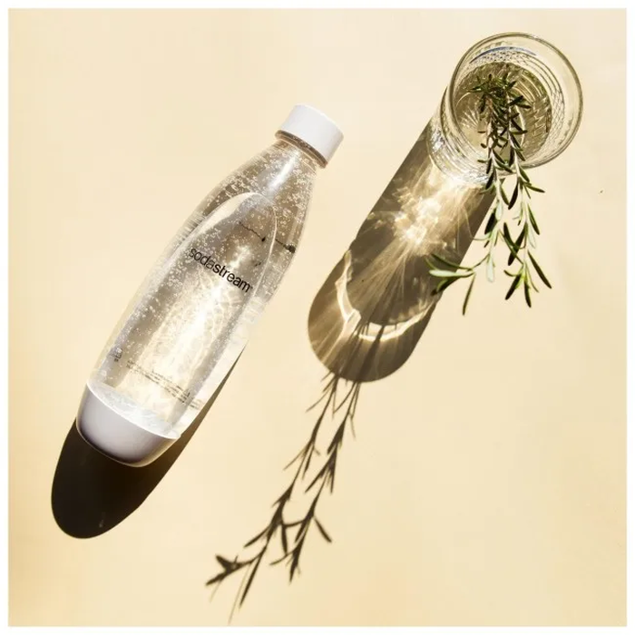 SodaStream Fuse 2x1L λευκό (2 x 1L μπουκάλια)
