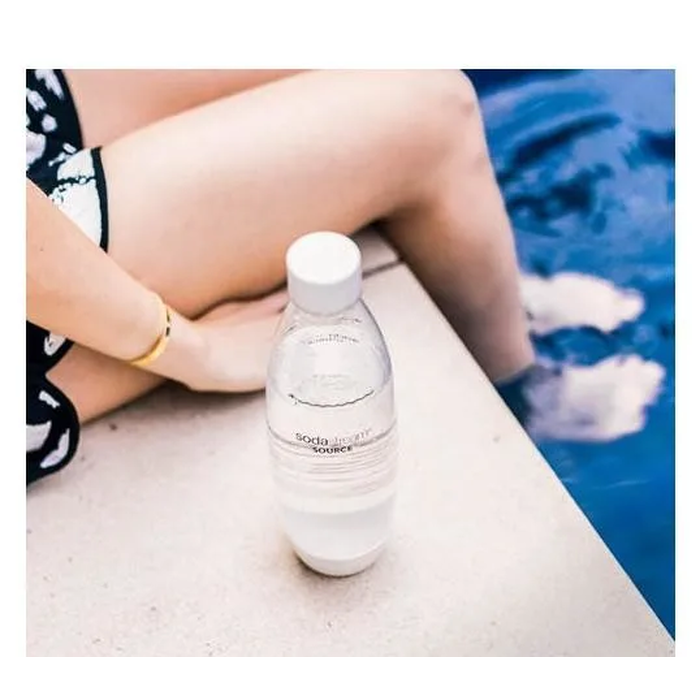 SodaStream Fuse 2x1L λευκό (2 x 1L μπουκάλια)