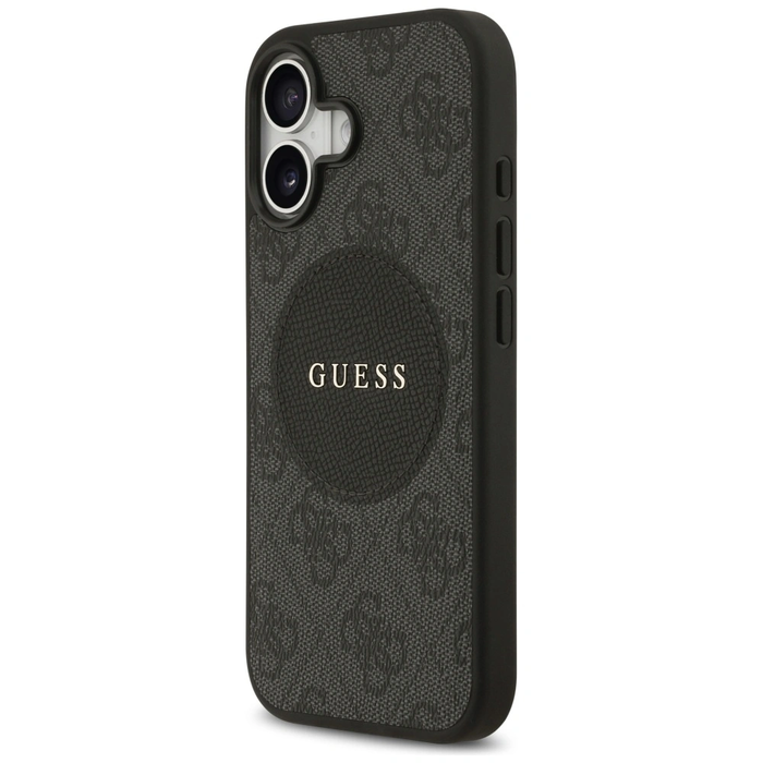 Guess 4G Circle Classic Logo MagSafe Apple iPhone 17 black