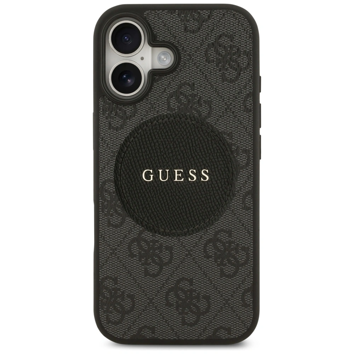 Guess 4G Circle Classic Logo MagSafe Apple iPhone 17 black