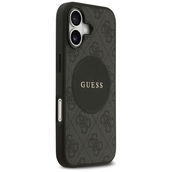Guess 4G Circle Classic Logo MagSafe Apple iPhone 17 black