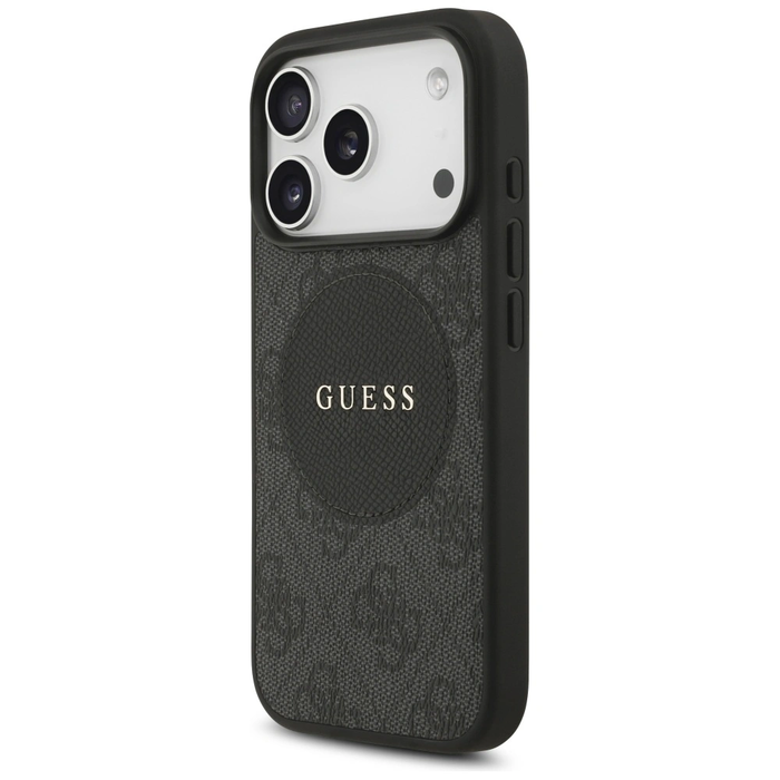 Guess 4G Circle Classic Logo MagSafe Apple iPhone 17 Pro black