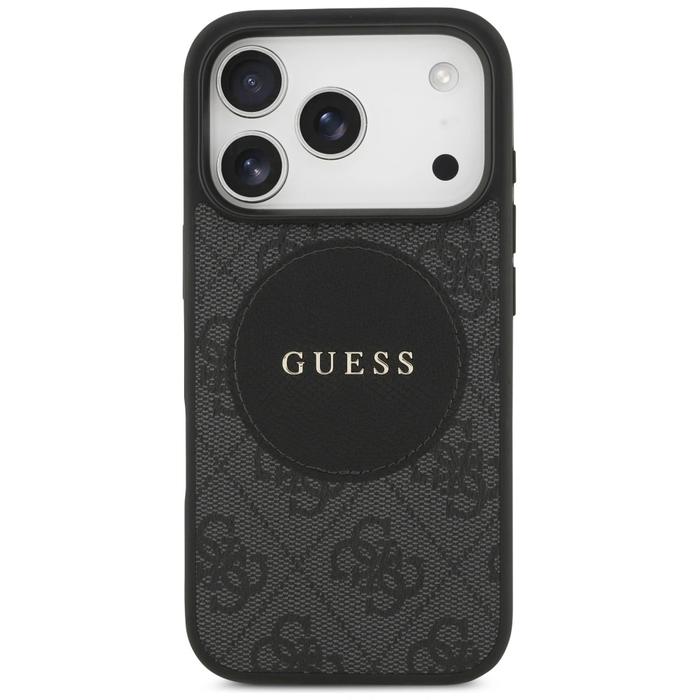 Guess 4G Circle Classic Logo MagSafe Apple iPhone 17 Pro black