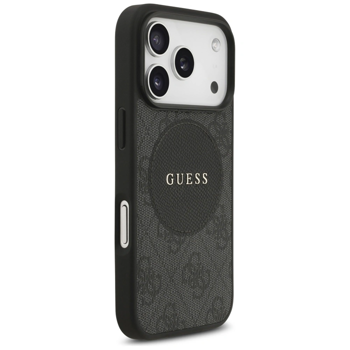 Guess 4G Circle Classic Logo MagSafe Apple iPhone 17 Pro black
