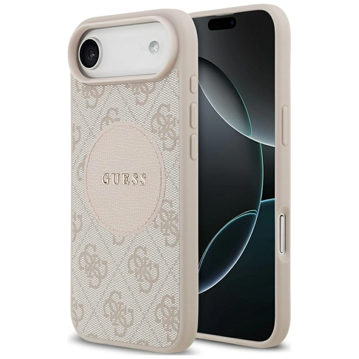Guess 4G Circle Classic Logo MagSafe Apple iPhone Air pink