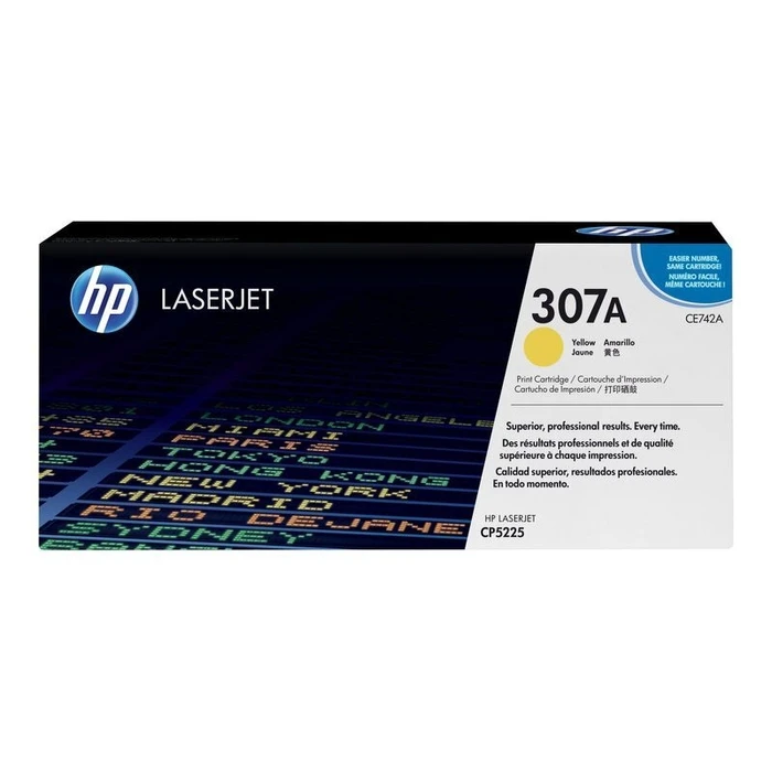 Toner HP 307A - yellow - Original - LaserJet (CE742A)