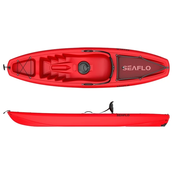 SEAFLO Kayak L266xW66xD25cm Single-seat Red