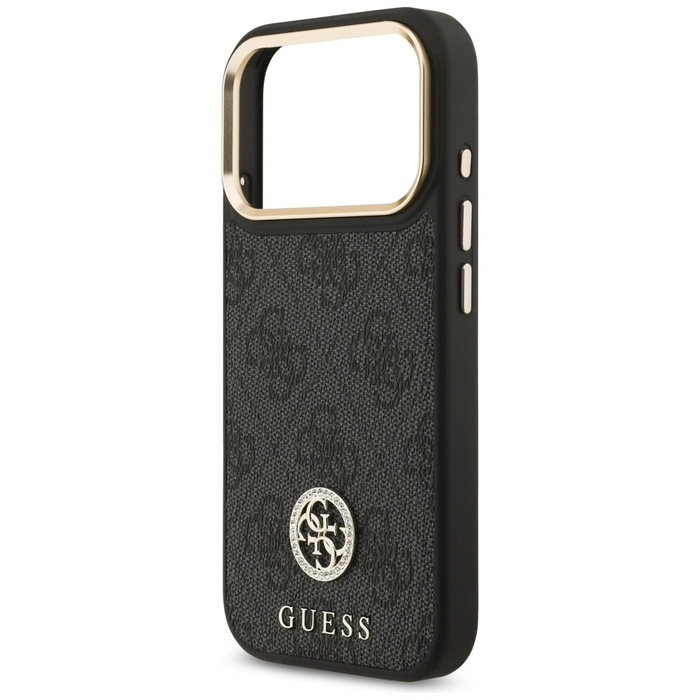 Guess 4G Strass Logo MagSafe Apple iPhone 17 Pro black