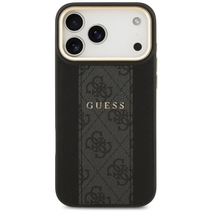Guess 4G Stripe MagSafe Apple iPhone 17 Pro Max black