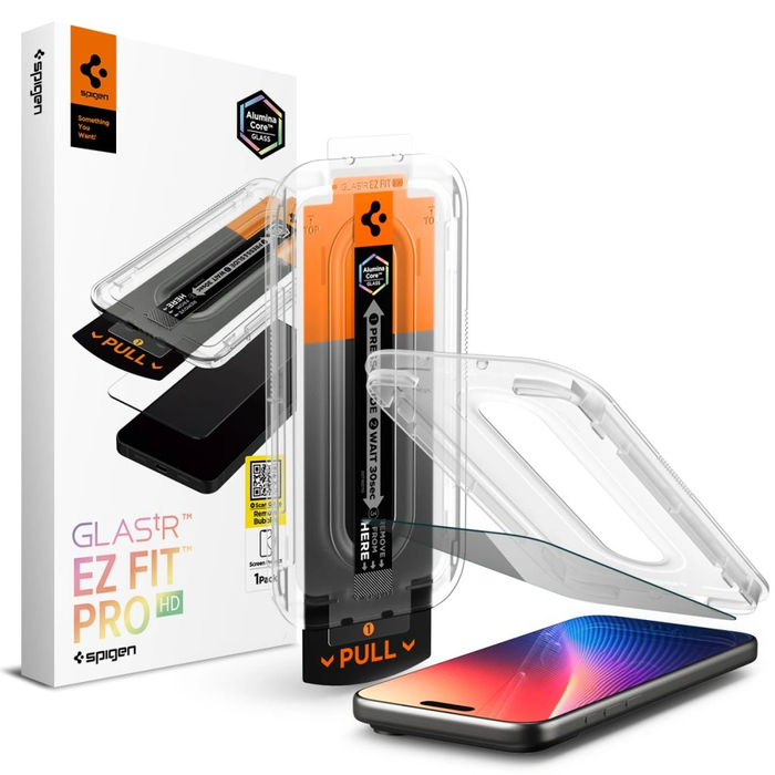 Spigen Glas.tr ez Fit Pro Apple iPhone 16 Pro / 17 / 17 Pro Privacy