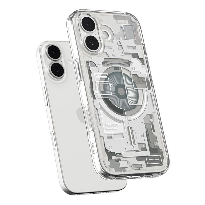 Spigen Ultra Hybrid Mag MagSafe Apple iPhone 17 Zero One Natural Titanium