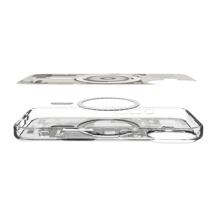 Spigen Ultra Hybrid Mag MagSafe Apple iPhone 17 Zero One Natural Titanium