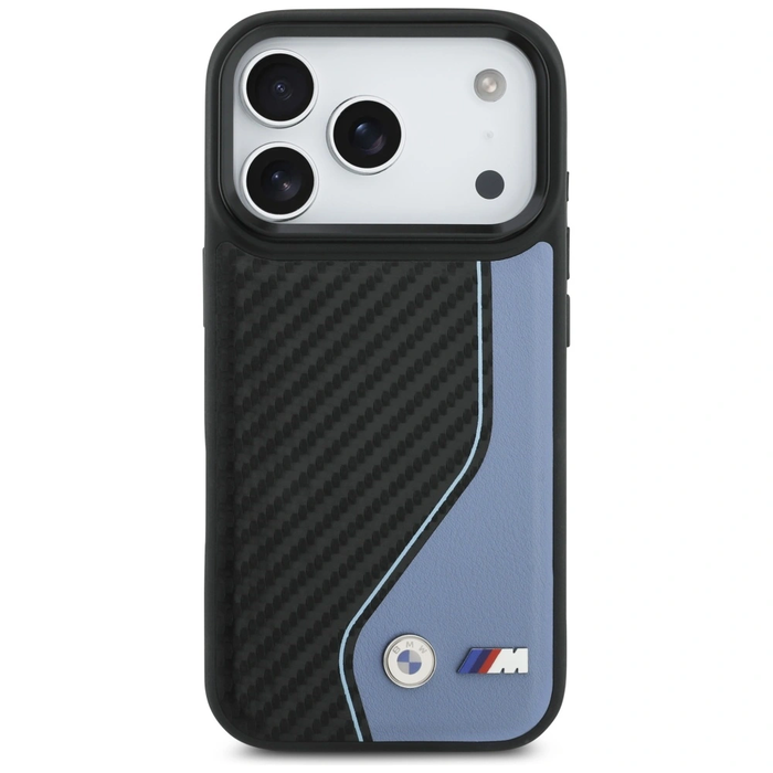 BMW M Carbon Logo MagSafe Apple iPhone 17 Pro blue