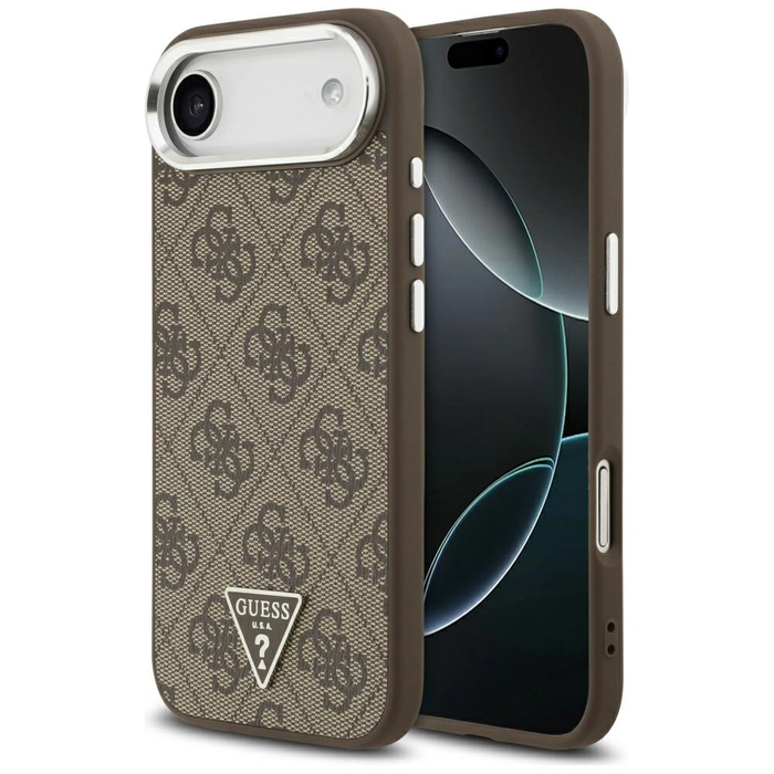 Guess 4G Triangle Logo MagSafe Apple iPhone Air brown silver