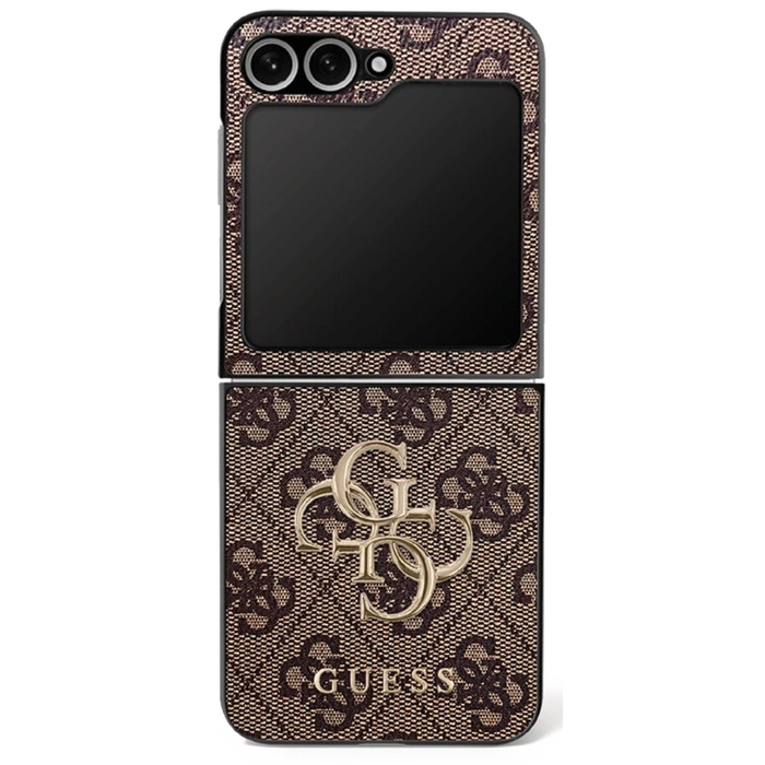 Guess Big 4G Logo Classic Logo Samsung Galaxy Z Flip7 brown