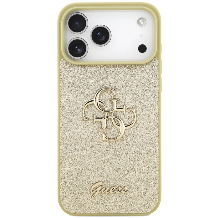 Guess Fixed Glitter Big 4G Apple iPhone 17 Pro Max gold