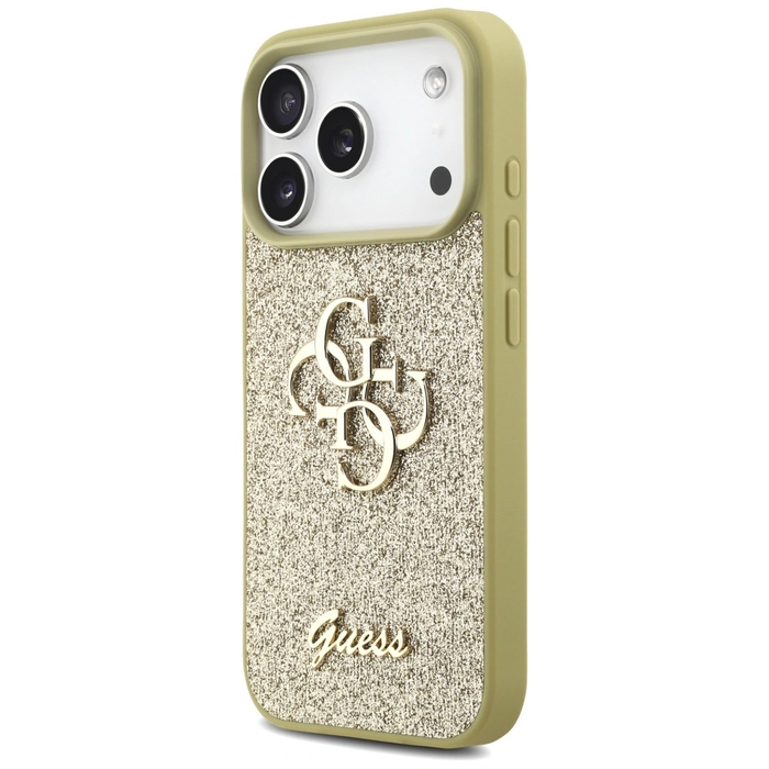 Guess Fixed Glitter Big 4G Apple iPhone 17 Pro gold