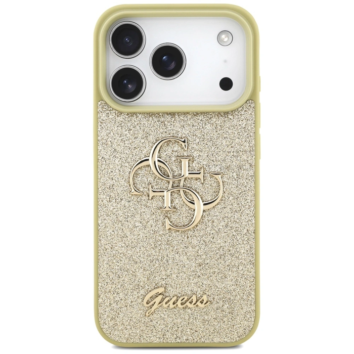 Guess Fixed Glitter Big 4G Apple iPhone 17 Pro gold