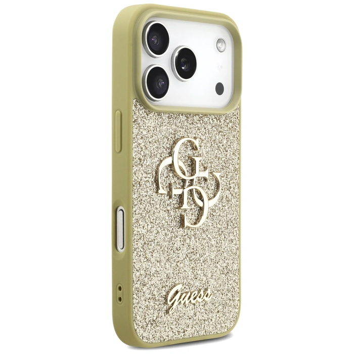 Guess Fixed Glitter Big 4G Apple iPhone 17 Pro gold
