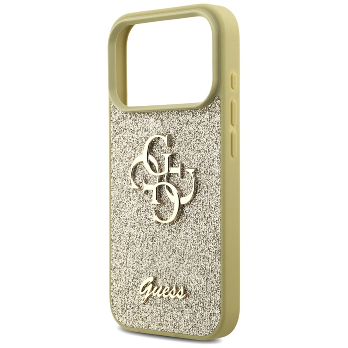 Guess Fixed Glitter Big 4G Apple iPhone 17 Pro gold