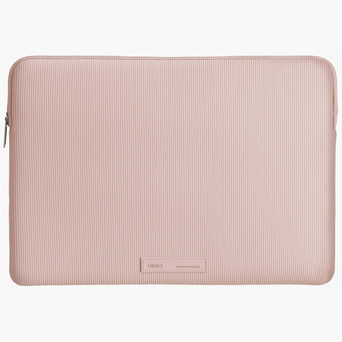 UNIQ Cyprus Ridge Edition Laptop Sleeve 14" water-resistant neoprene pink