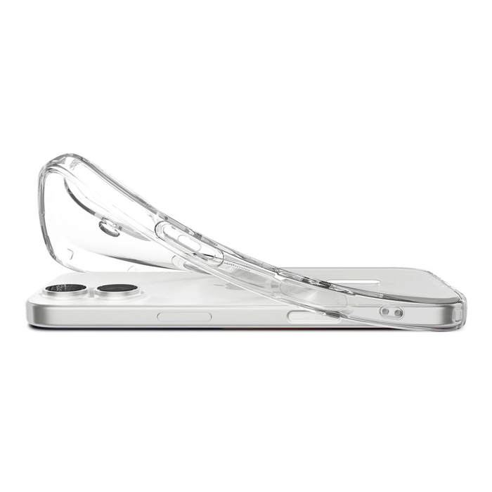 Spigen Liquid Crystal Mag MagSafe Apple iPhone 17 Clear/white