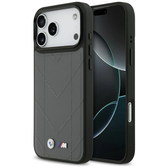 BMW M Quilted Logo MagSafe Apple iPhone 17 Pro Max anthracite