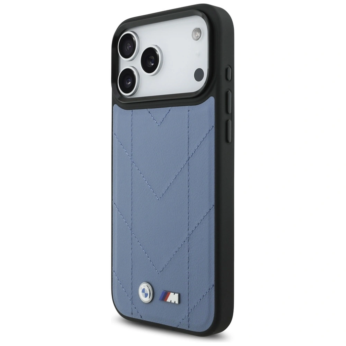 BMW M Quilted Logo MagSafe Apple iPhone 17 Pro Max blue