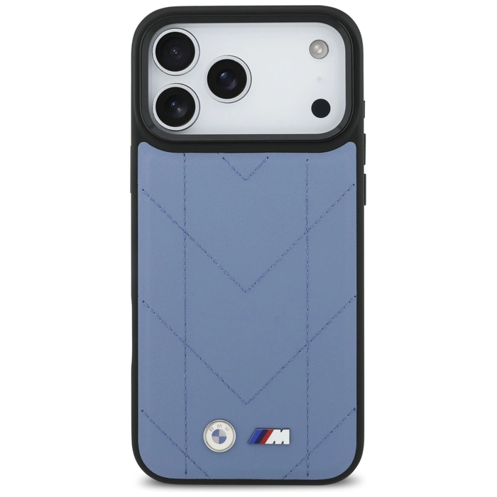 BMW M Quilted Logo MagSafe Apple iPhone 17 Pro Max blue