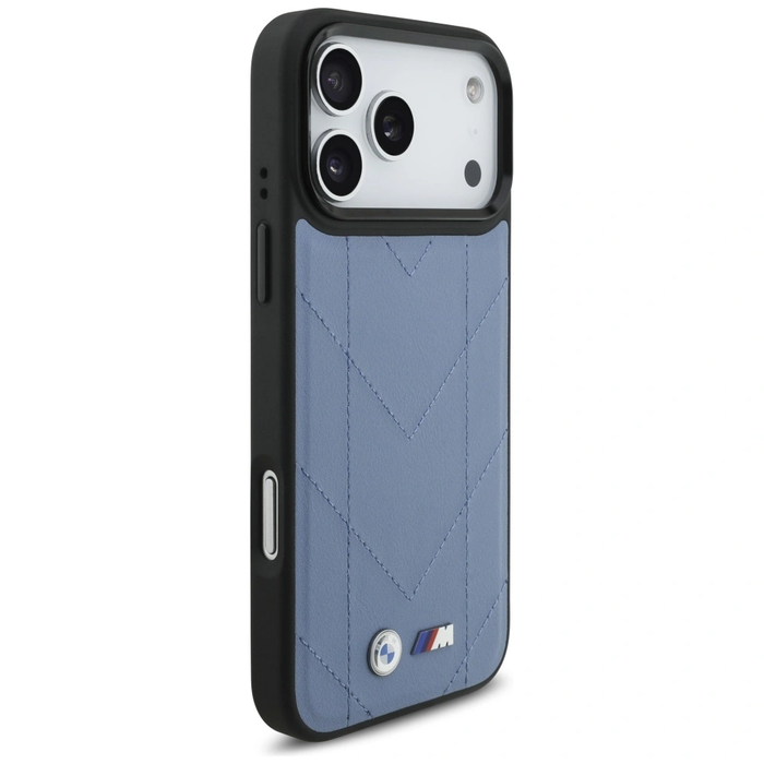 BMW M Quilted Logo MagSafe Apple iPhone 17 Pro Max blue