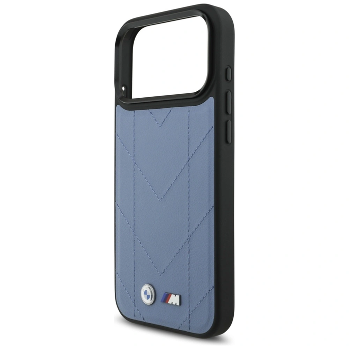 BMW M Quilted Logo MagSafe Apple iPhone 17 Pro Max blue