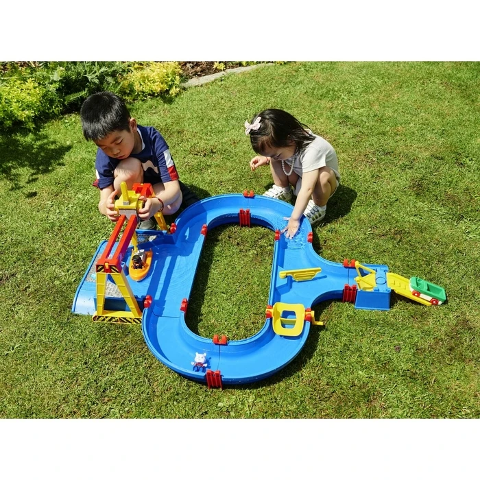 Πίστα αγώνων AquaPlay Port a Container + 3 Ετών υδρόβια