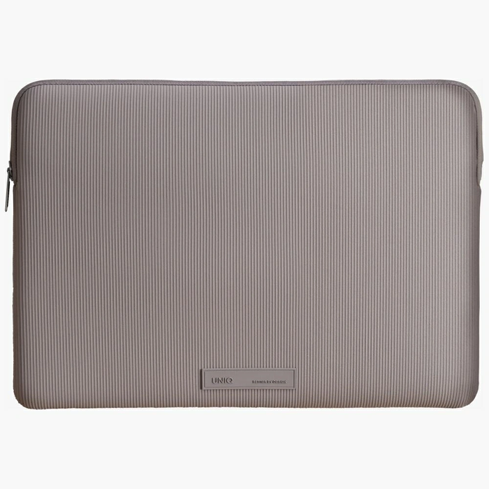 UNIQ Cyprus Ridge Edition Laptop Sleeve 16" water-resistant neoprene grey