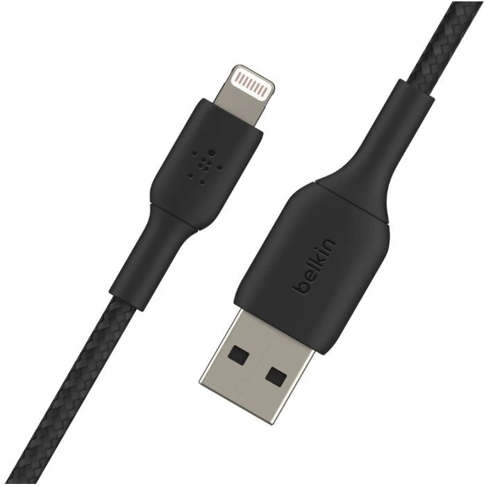 Καλώδιο Belkin Braided Usb-Light Ning 1m Black
