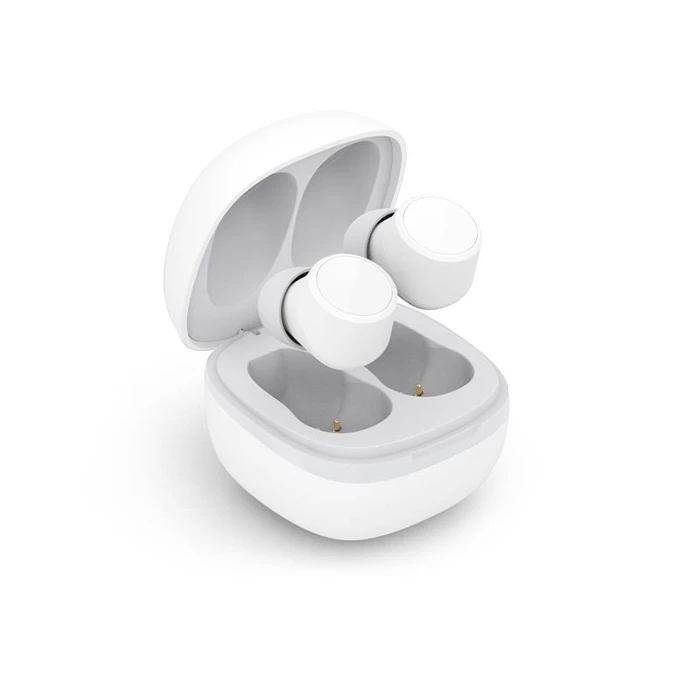 PURO TWINS TWS Bluetooth 5.0 with charging case IPX6 (white)