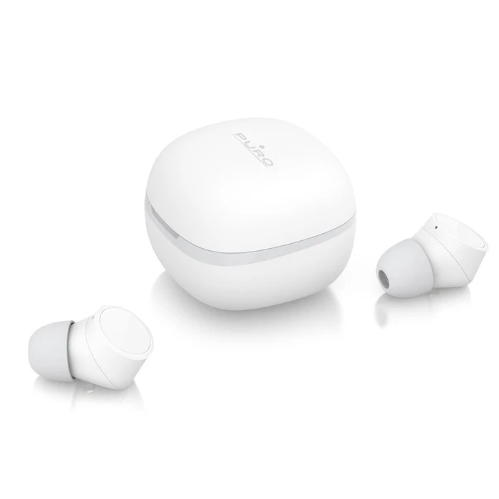PURO TWINS TWS Bluetooth 5.0 with charging case IPX6 (white)
