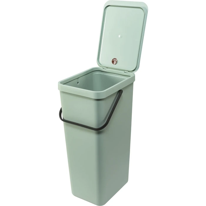 Brabantia Sort & Go Plastic Waste Bin Jade Green 40L