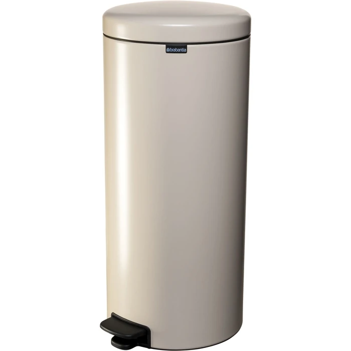 Brabantia New Icon Metal Pedal Bin 30 L – Steel Matt (Model 149962)