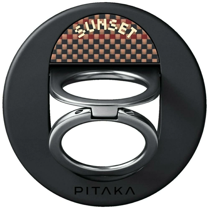 PITAKA MagEZ Grip 3 MagSafe Magnetic Finger Holder with Stand Function Sunset