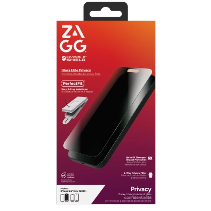 ZAGG Invisibleshield Glass Elite Privacy Apple iPhone Air