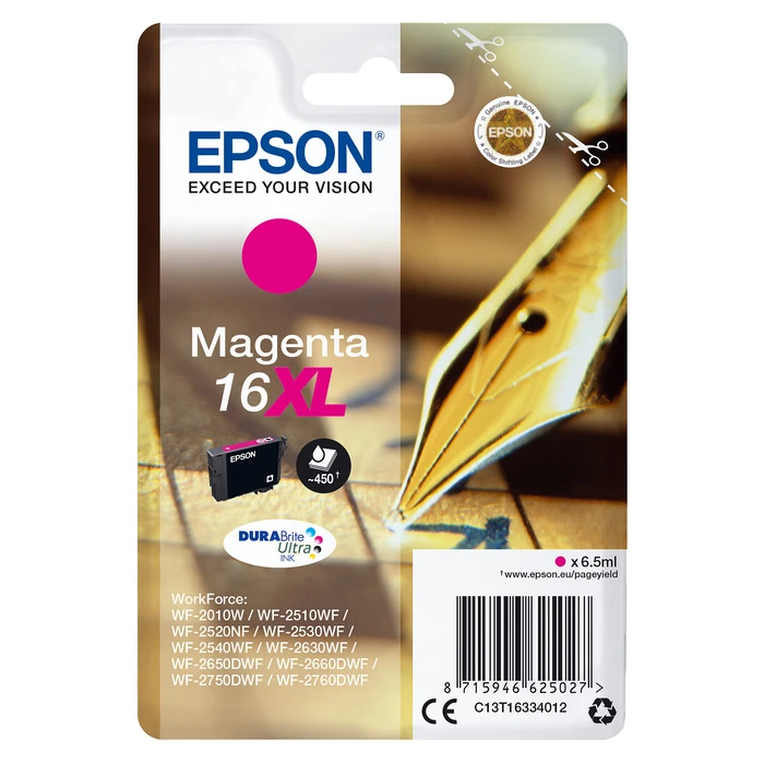 Γνήσιο Μελάνι Epson 16XL C13T16314012 Magenta up to 450 pages