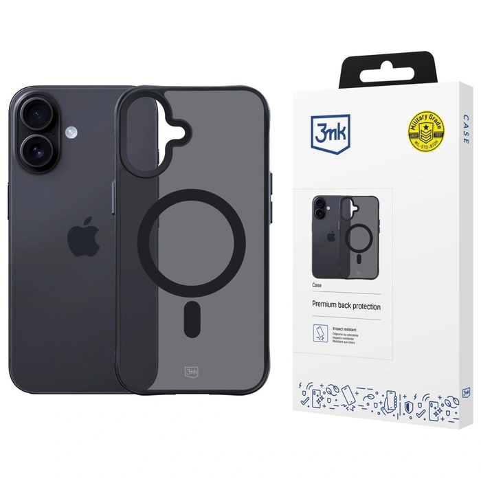 3MK Smoke MagCase Apple iPhone 17