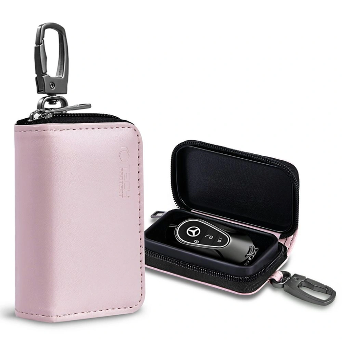Tech-Protect KLR300 Pouch Keyless RFID Signal Blocker Case Pink