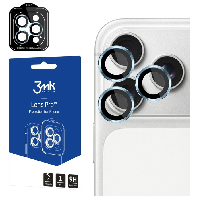 3MK Lens Protection Pro Apple iPhone 17 Pro / 17 Pro Max blue