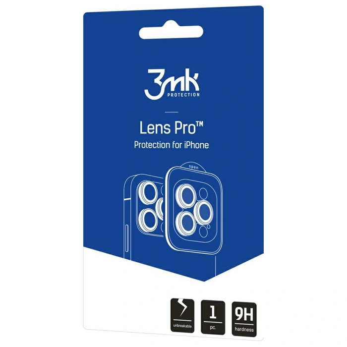 3MK Lens Protection Pro Apple iPhone 17 Pro / 17 Pro Max blue