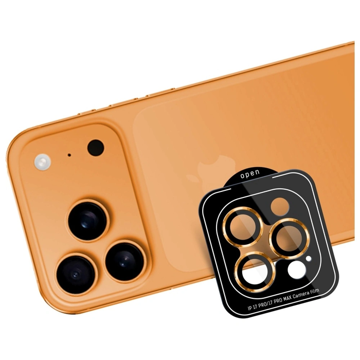 3MK Lens Protection Pro Apple iPhone 17 Pro / 17 Pro Max orange