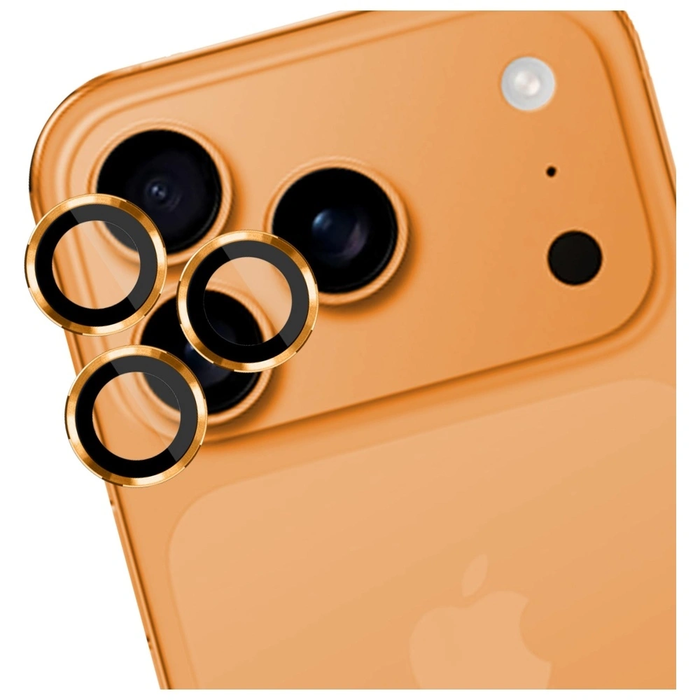 3MK Lens Protection Pro Apple iPhone 17 Pro / 17 Pro Max orange