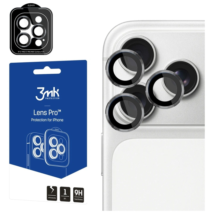 3MK Lens Protection Pro Apple iPhone 17 Pro / 17 Pro Max grey